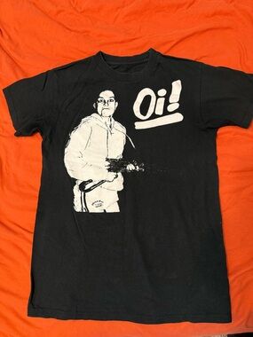 Methsyndicate Britney Spears’Oi!' Graphic Tee sz small (men’s sizing)